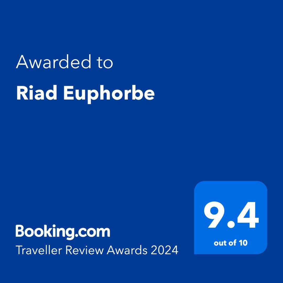 Riad Euphorbe Marrakesz Zewnętrze zdjęcie